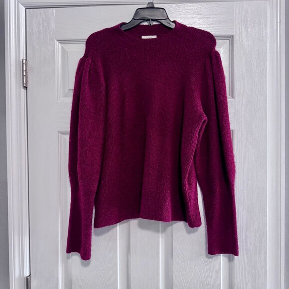 Women's LOFT maroon sweater - Picture 1 of 3